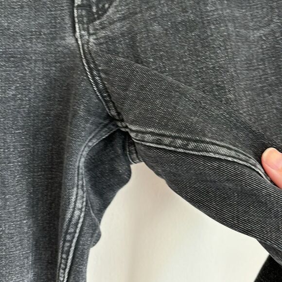 Abercrombie Women High Rise faded black ankle slit the skinny jeans size 10/30! - Picture 5 of 12